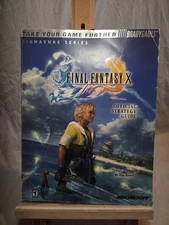 Final Fantasy X 10 Official Strategy Guide - Bradygames / No Poster 