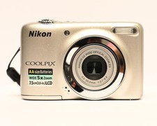 Nikon COOLPIX L25 10,1 MP Digitalkamera - silber