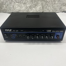 Pyle PT210 120 Watts PA Amplifier with Mic Talkover