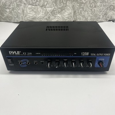Pyle PT210 120 Watts PA Amplifier with Mic Talkover