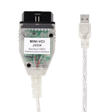 Mini Vci Obd2 Diagnostic Cable J2534 Car Diagnostic Tool Ftdi Chip