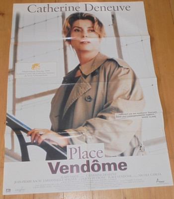PLACE VENDOME - original Kinoplakat A1 - CATHERINE DENEUVE Emmanuelle Seigner