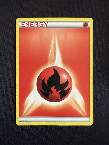 Fire Energy (2011 Unnumbered) - League & Championship Cards - Promo - Pokemon TC