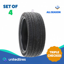Set Of 4 Used 27545r22 Continental Crosscontact Lx20 108v - 632