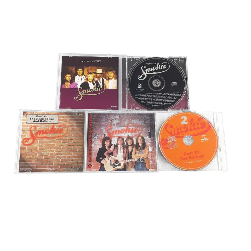 Smokie – Best Of The Rock Songs And Ballads+the Best of- 3CDs - Zustand sehr gut - Bild 4 von 4