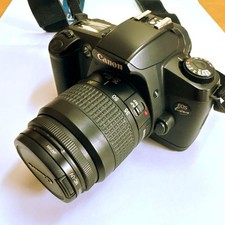 Canon EOS Kiss Vintage Film Camera - Tested Zoom  Focus 