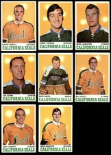 1970-71 Topps California Golden Seals Near Team Set 4.5 - VG/EX+ 4832821