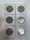 Lot Of 6 Kennedy 1/2 Dollar Coins (5 D) (1 P) (2 Bicentennial) Uncirculated?