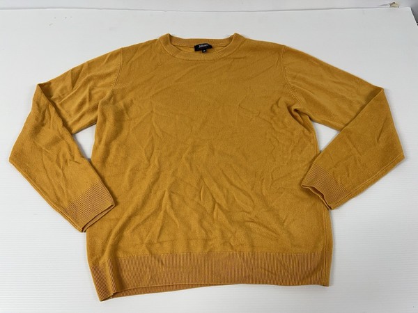 Jillian Womens Size 16 mustard knit sweater exc condition