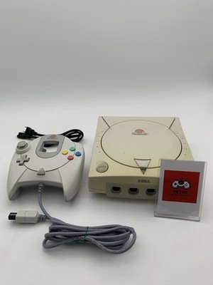 SEGA Dreamcast Console HKT-3000 White NTSC-J Tested and Working
