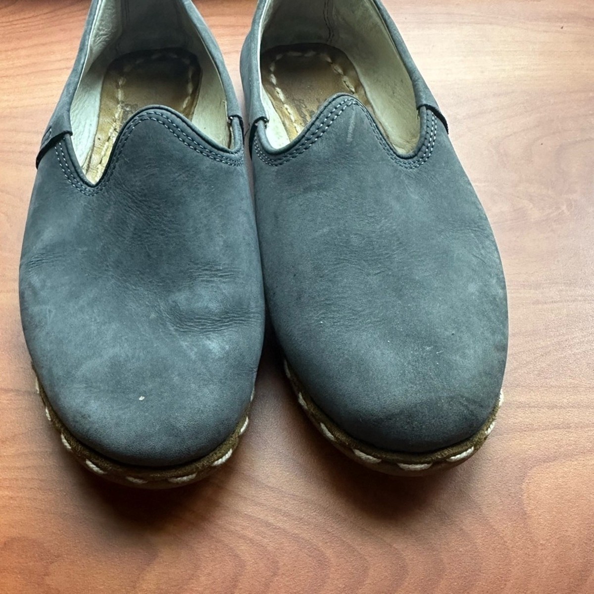 Sabah Baleen Blue Turkish Loafer Slippers Shoes Men\'s Size EU 39M US 8 Baleen Blue Sabah (Mens) main image 2