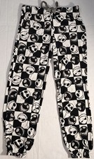 Disney Tim Burton Nightmare Before Christmas Jack Skellington Pajama Pants Large