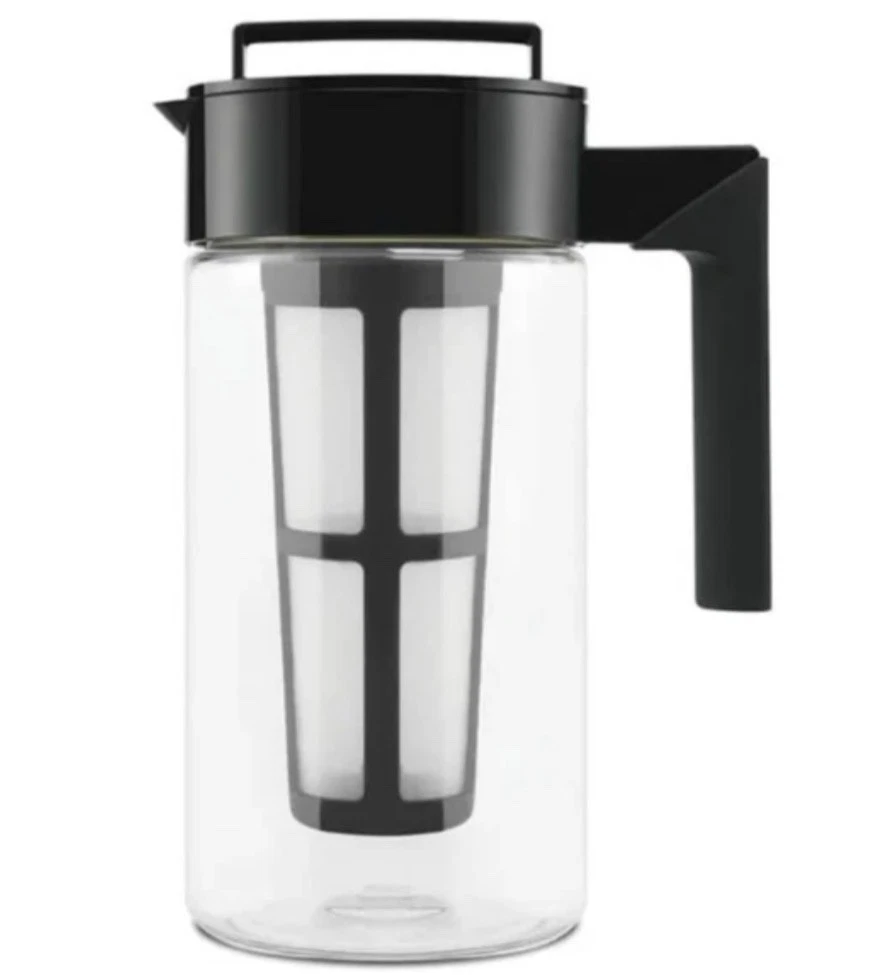 Cold Brew Coffee Maker 1Qt Airtight Pitcher BPA Free Leakproof Lid Filter