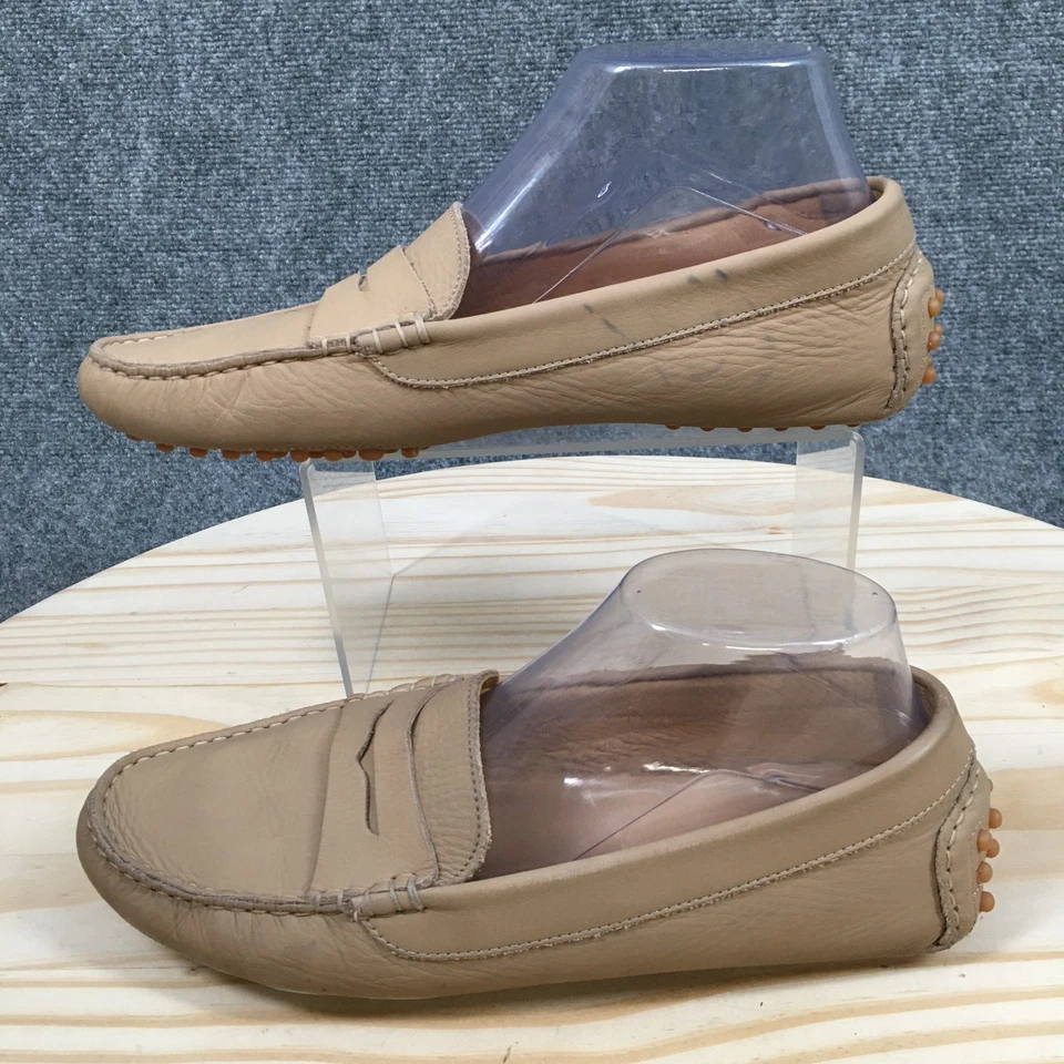 M Gemi Shoes Womens 41 The Pastoso Casual Slip On Penny Loafers Brown Leather - Image 2 of 4