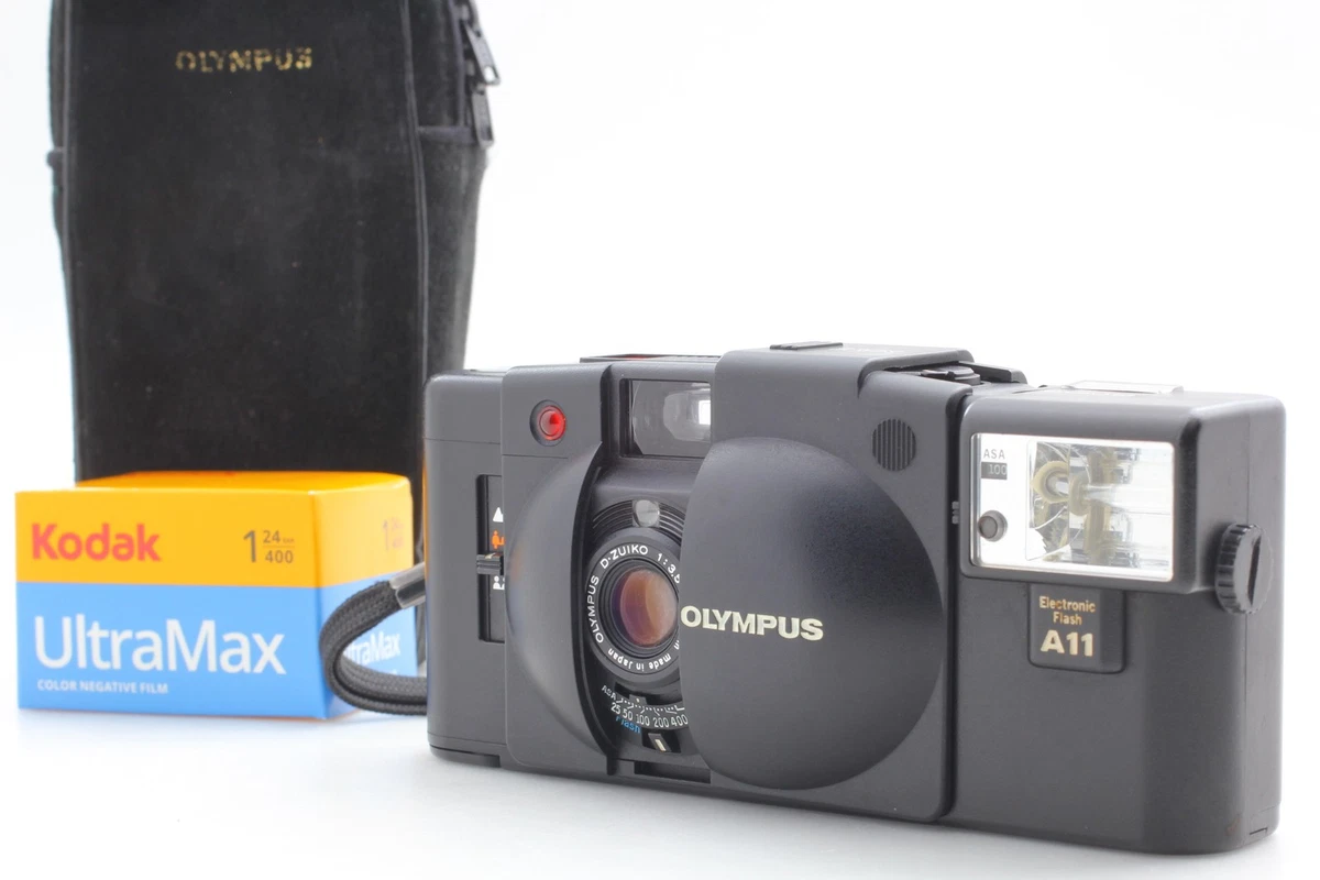 ◾︎美品◾︎ OLYMPUS XA2 グレー 希少カラー +Flash A11 Olympus XA2 w/ A11 Flash – Brooklyn Film Camera