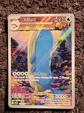 Pokemon Wailord 162/159SV09: Journey Together Holo Illustration Rare