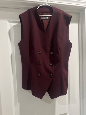 Jil Sander Button Down Vest- Size 44