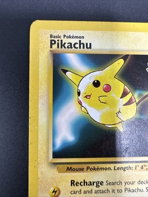 Pikachu - 4 - WB Promo - Pokemon: The First Movie - Near Mint | eBay