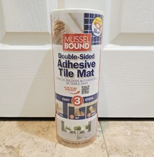 Mussel Bound Double Sided Adhesive Tile Mat with Tile Spacers 15 Sq Ft Coverage