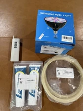 Tansir Pool Lights 120V 60W RGB Color Changing LED Pool Light with Remote