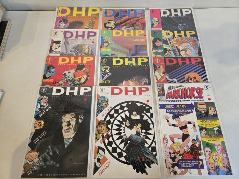 Dark Horse Presents DHP Comic Book Lot Of 12 Comics #40, 41, 45, 46, 49,-55, 57