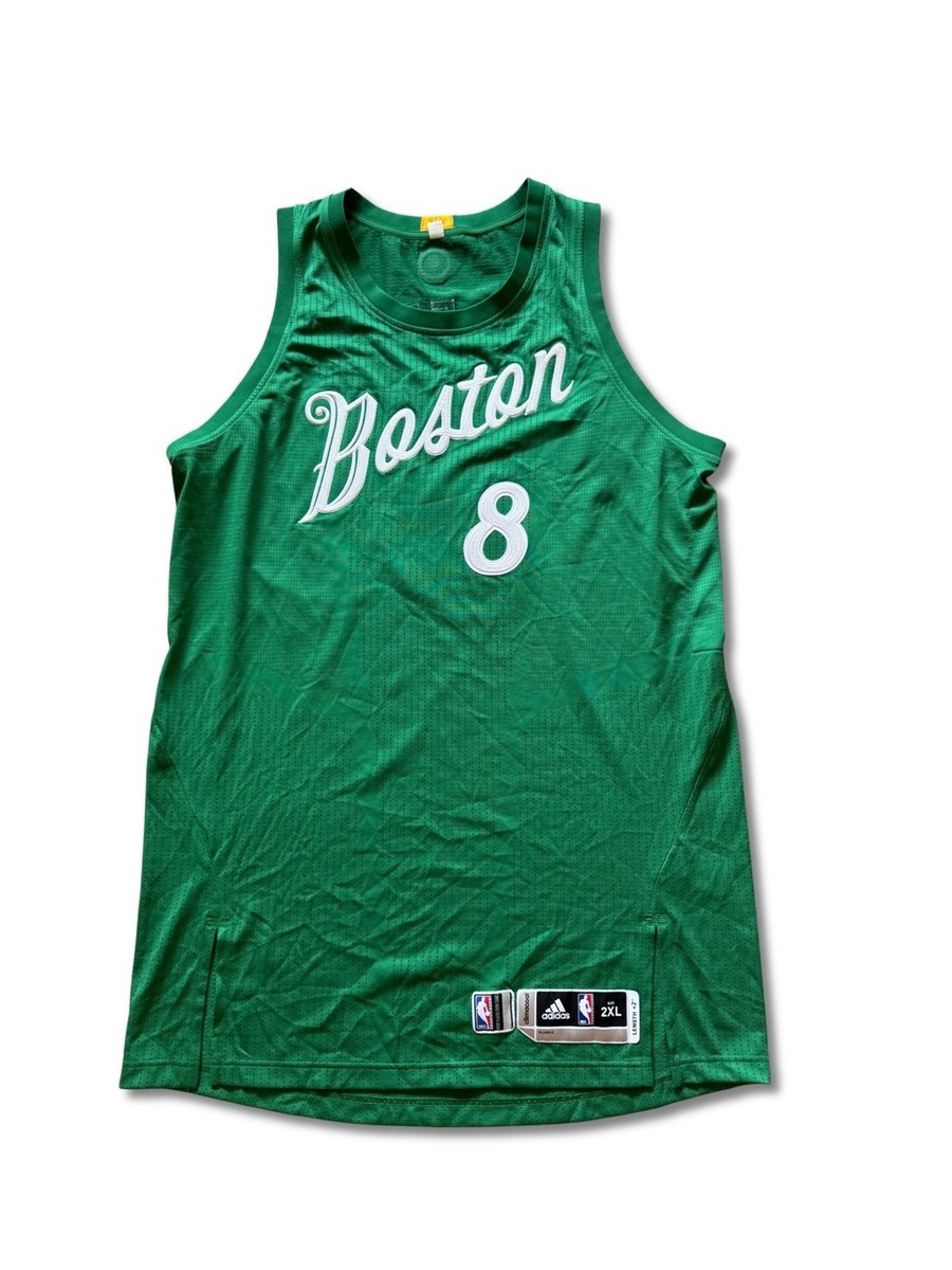 Jonas Jerebko NBA Celtics Christmas Day Game Issued Pro Cut