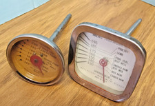 THERMOMÈTRE À VIANDE VINTAGE SPRINGFIELD USA en acier inoxydable et tout usage (Japon)
