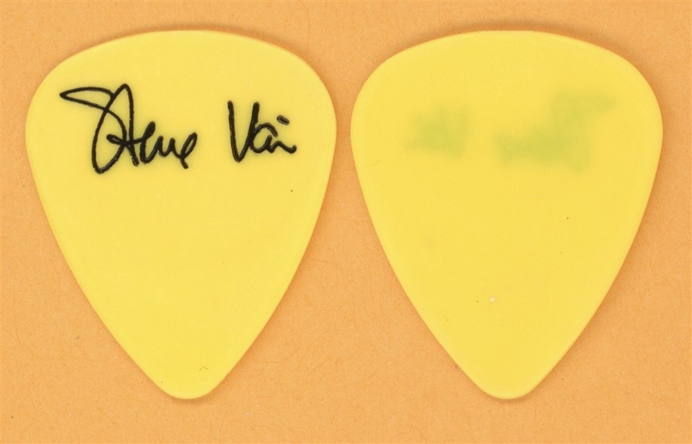 Steve Vai David Lee Roth Vintage Guitar Pick - 1988 Skyscraper