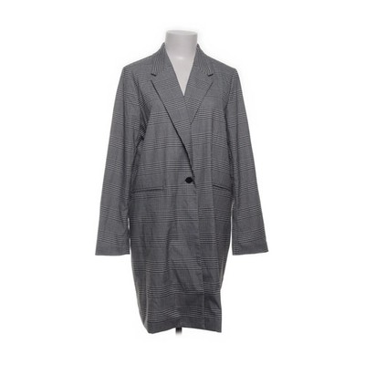 Gina Tricot, Mantel, Damen, Größe: 42, Schwarz/Weiß #IjO