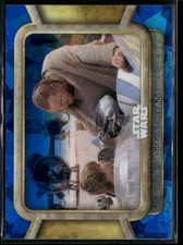 2024 Topps Chrome Sapphire Star Wars 48 Qui-Gon Jinn's Advice 4Bf