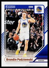 Brandin Podziemski 2024-25 Donruss #22 Golden State Warriors