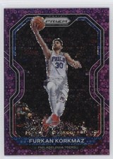 2020-21 Panini Prizm Fast Break Purple Prizm 56/75 Furkan Korkmaz #160 tj1