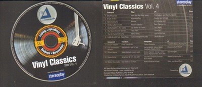 AUDIOPHILE STEREOPLAY-CD-VINYL CLASSICS VOL.4-2018- PROMO-NEUWERTIG
