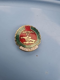 Arsenal FC 1988 Centenary Pin Badge