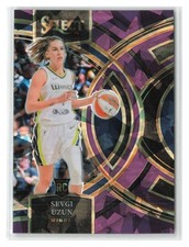 Sevgi Uzun 2024 Panini Select WNBA Purple Ice RC SN #/149 #177-WINGS