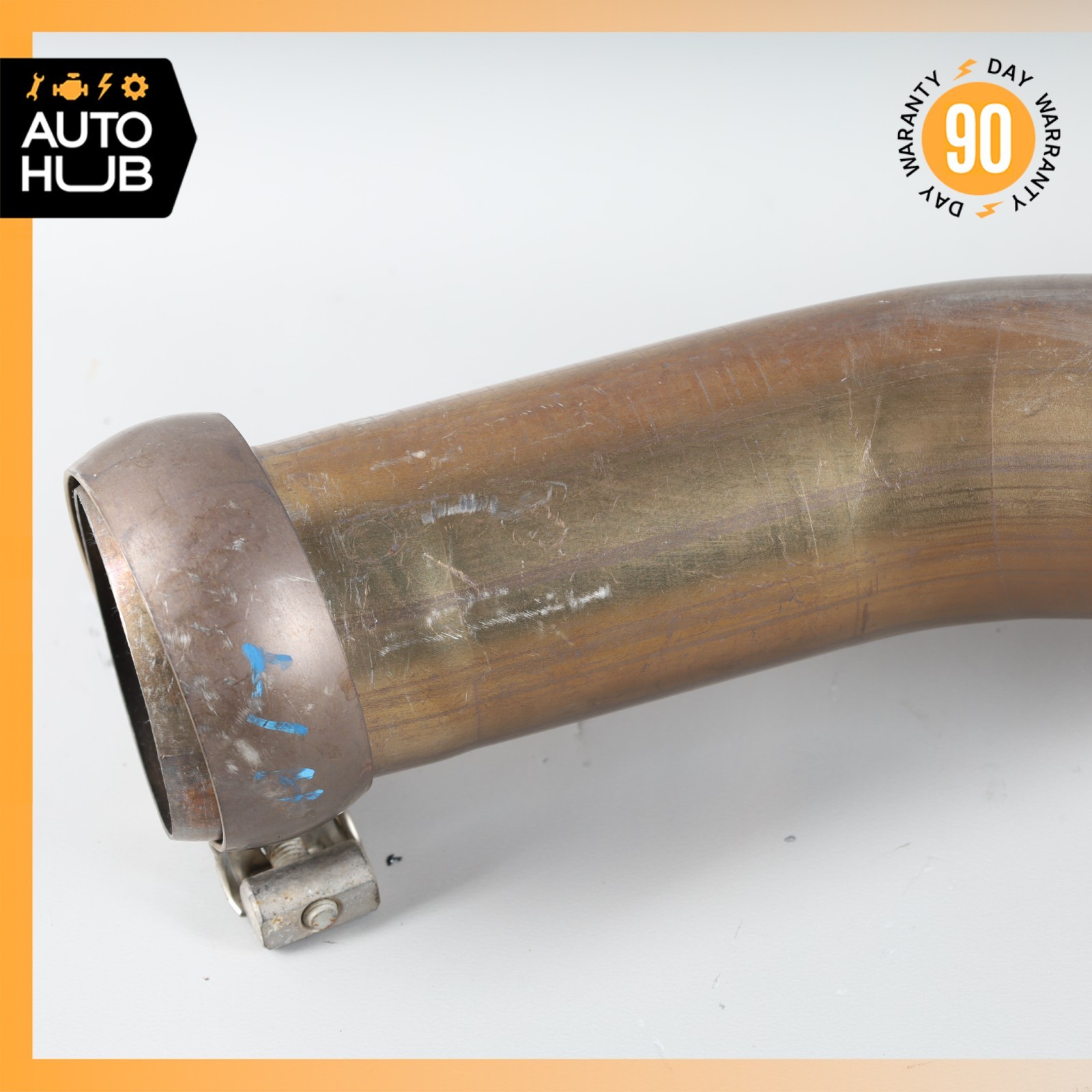 17-24 Aston Martin DB11 DBS V12 5.2L V12 Engine Left Side Exhaust Pipe OEM