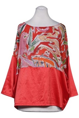 SAVE THE QUEEN! Bluse Damen Oberteil Hemd Hemdbluse Gr. S Rot #kl0e6t2