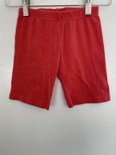 Carter's Toddler Boys Solid Red 100 Cotton Elastic Waist Pull On PJ Shorts 5T