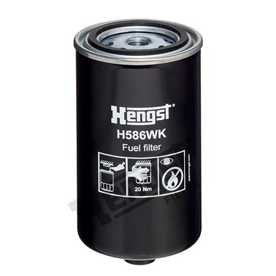HENGST FILTER H586WK Kraftstofffilter für New Holland Landini