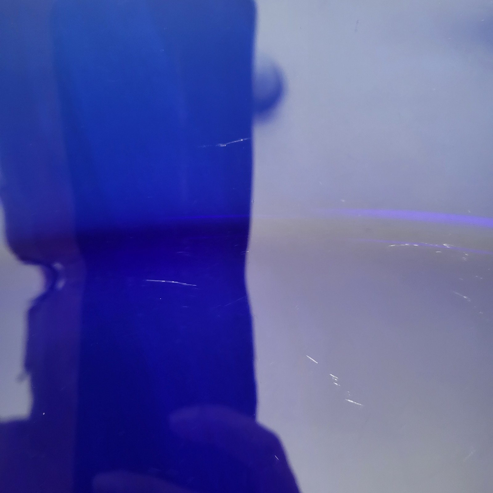 Bormioli Rocco Duralex Cobalt Blue Rectangular Platter, Made in France