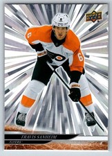 2024-25 Upper Deck Series 1 Outburst #139 Travis Sanheim Philadelphia Flyers