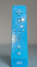 Nintendo Wii Remote Blue Controller OEM RVL-003 ✅ Tested