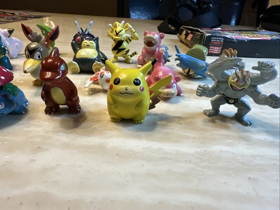 "Lote de 22 figuras vintage de Audley Tomy Pokémon Tomy 2""" Foto 2 de 4