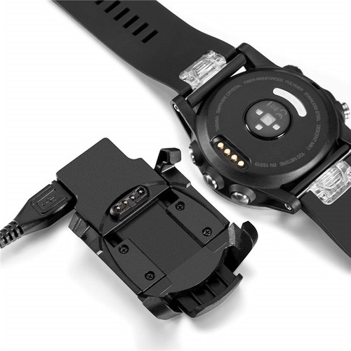 USB Cable Data Charging Charger Cradle Dock For Garmin Descent MK1 - Photo 3 sur 3