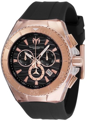 Technomarine TM-115048 Cruise Star Rose Gold 46mm Swiss Movt Sapphire Crystal