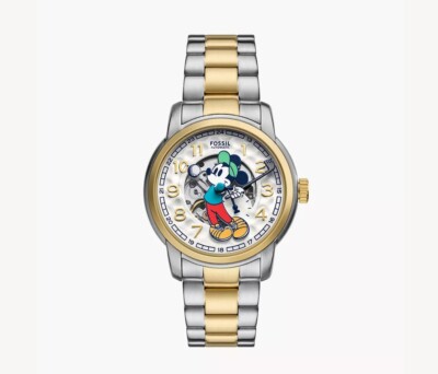 Disney Mickey Mouse x Fossil Limited Edition Golf Watch 40mm New