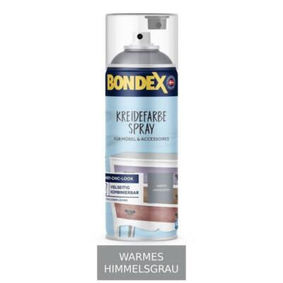BONDEX Kreidefarbe-Spray für Innen 400 ml Himmelsgrau - Vintage Effekt