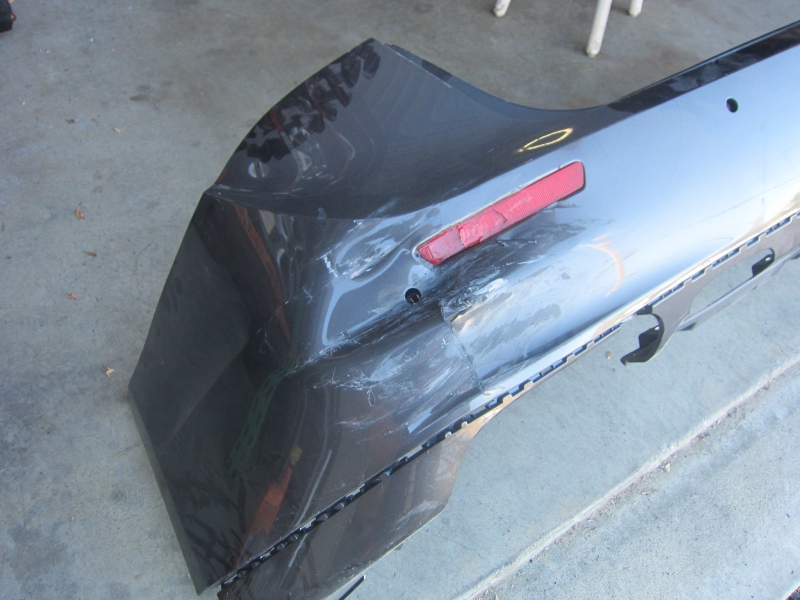 Maserati Ghibli OEM Rear Bumper Cover. Part# 673004365 - 2014-17