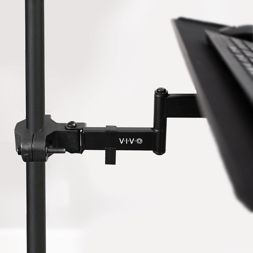 Steel Universal Full Motion Pole Mount, 26 Inch Keyboard and Mouse Tray, Ergo... - Picture 6 of 9