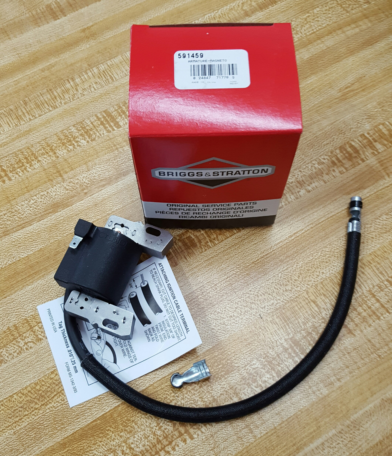 OEM BRIGGS AND STRATTON ARMATURE 591459 492341 eBay